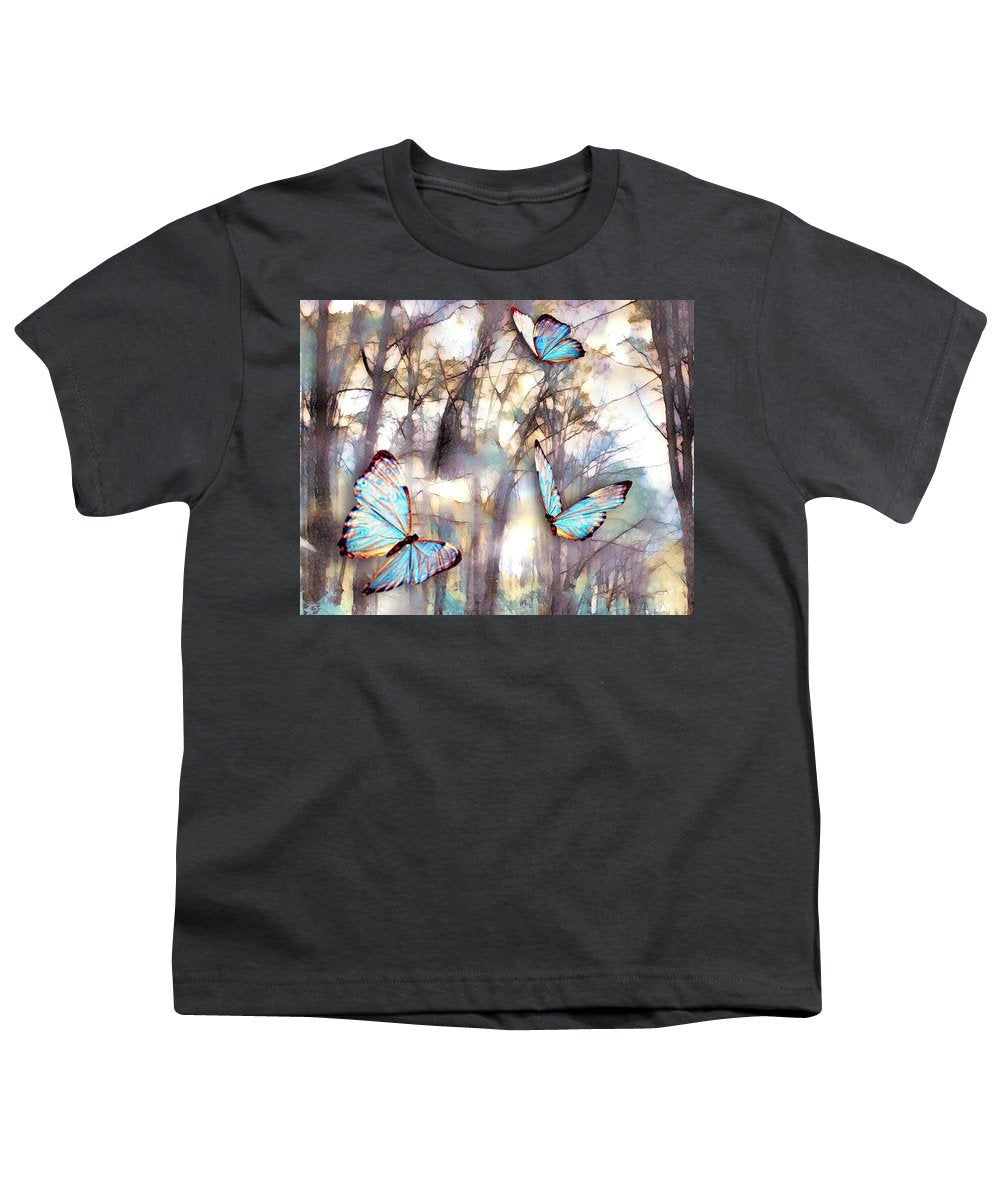 Butterflies Fly - Youth T-Shirt