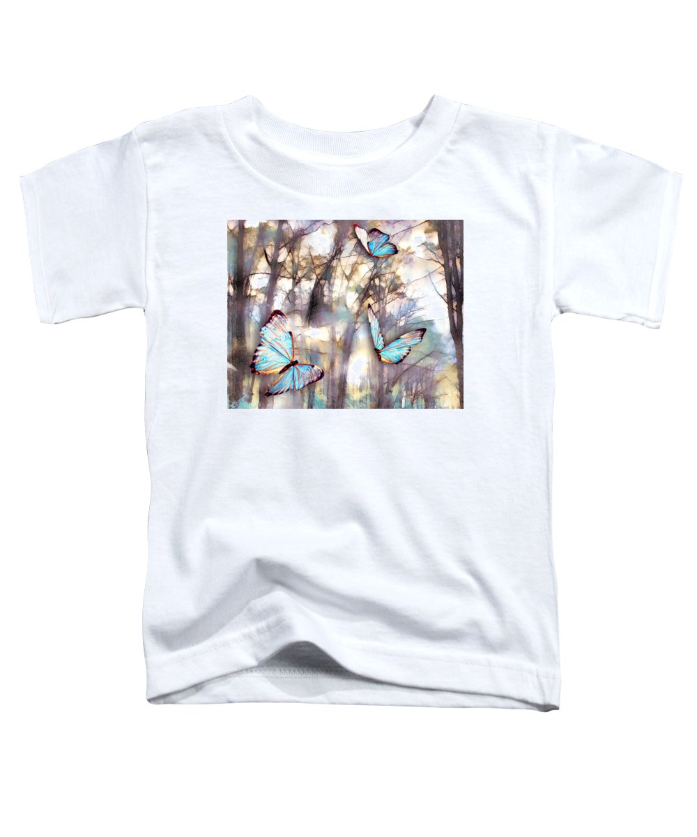 Butterflies Fly - Toddler T-Shirt