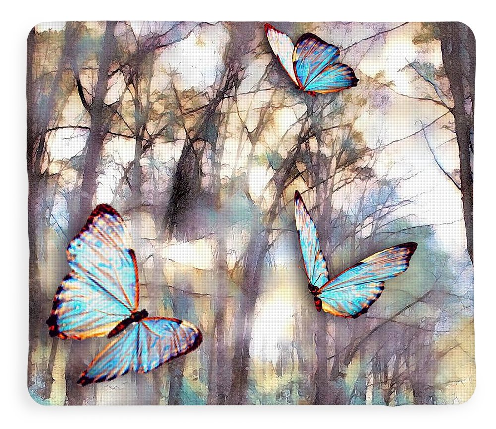 Butterflies Fly - Blanket