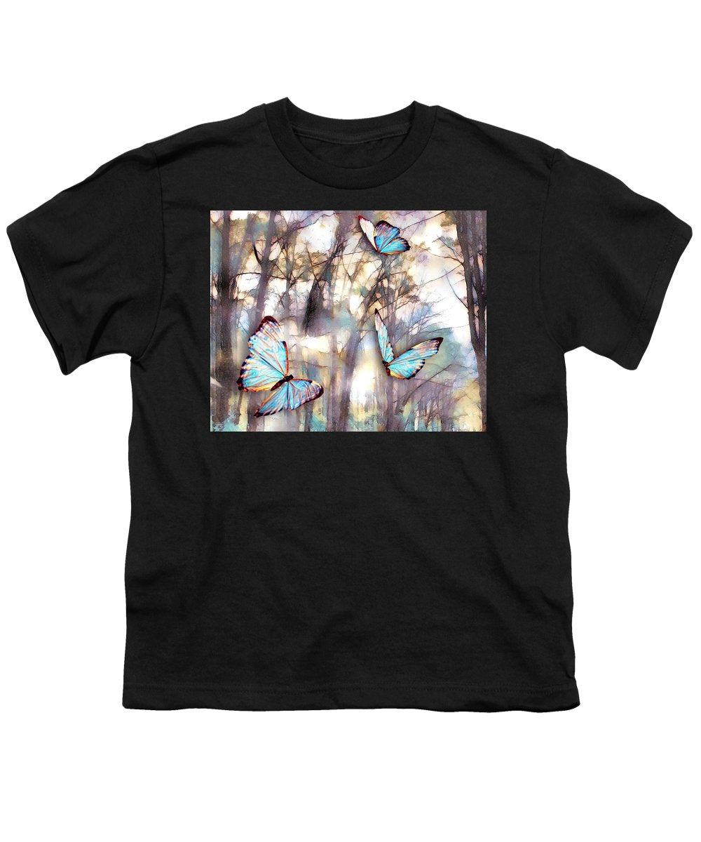 Butterflies Fly - Youth T-Shirt