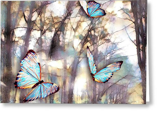 Butterflies Fly - Greeting Card