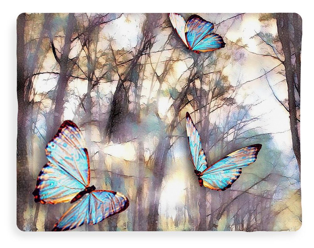 Butterflies Fly - Blanket