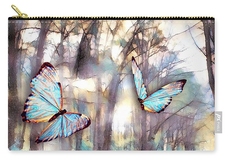 Butterflies Fly - Carry-All Pouch