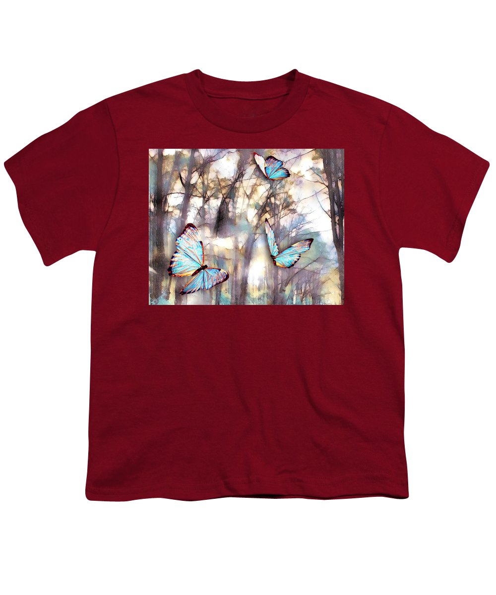 Butterflies Fly - Youth T-Shirt