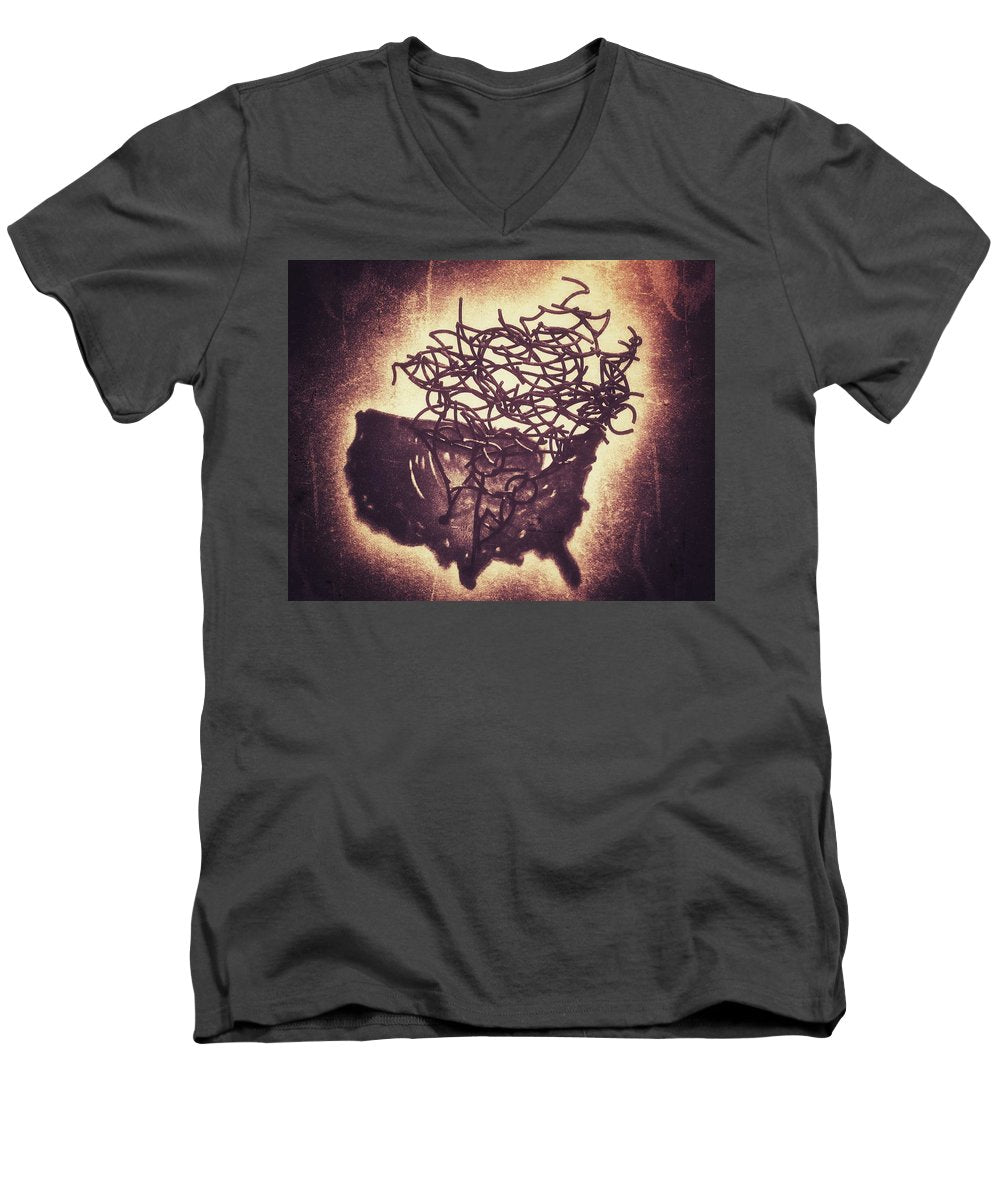 Chaos in the US - Men's V-Neck T-Shirt