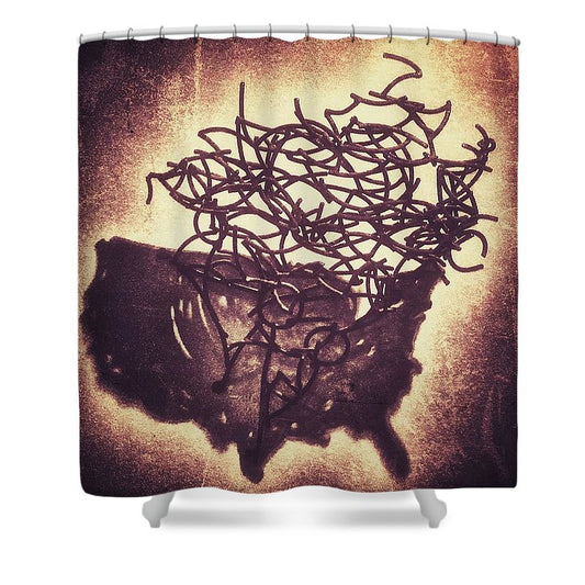 Chaos in the US - Shower Curtain