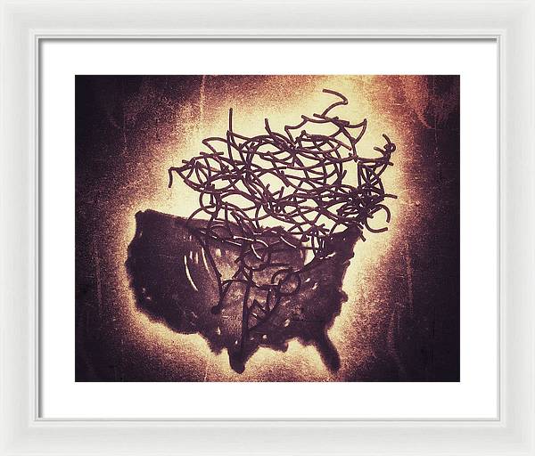 Chaos in the US - Framed Print