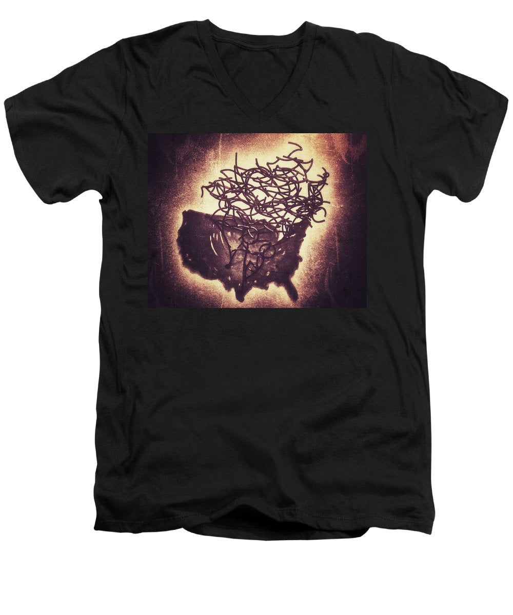 Chaos in the US - Men's V-Neck T-Shirt