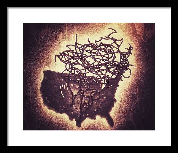 Chaos in the US - Framed Print