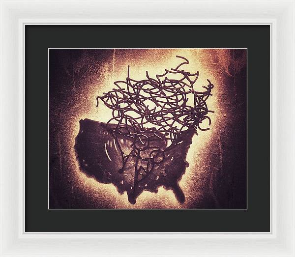 Chaos in the US - Framed Print