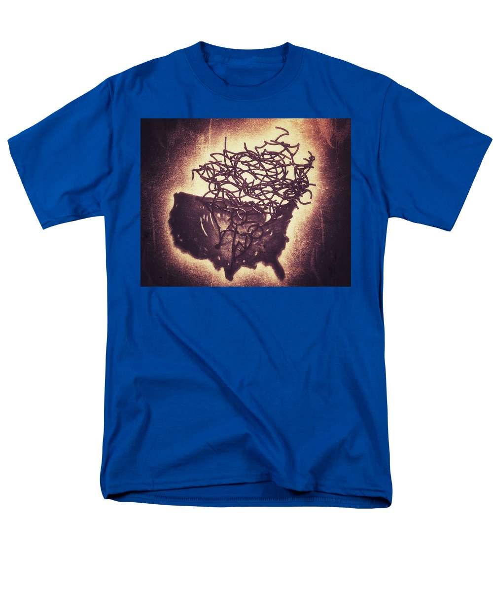 Chaos in the US - Men's T-Shirt  (Regular Fit)