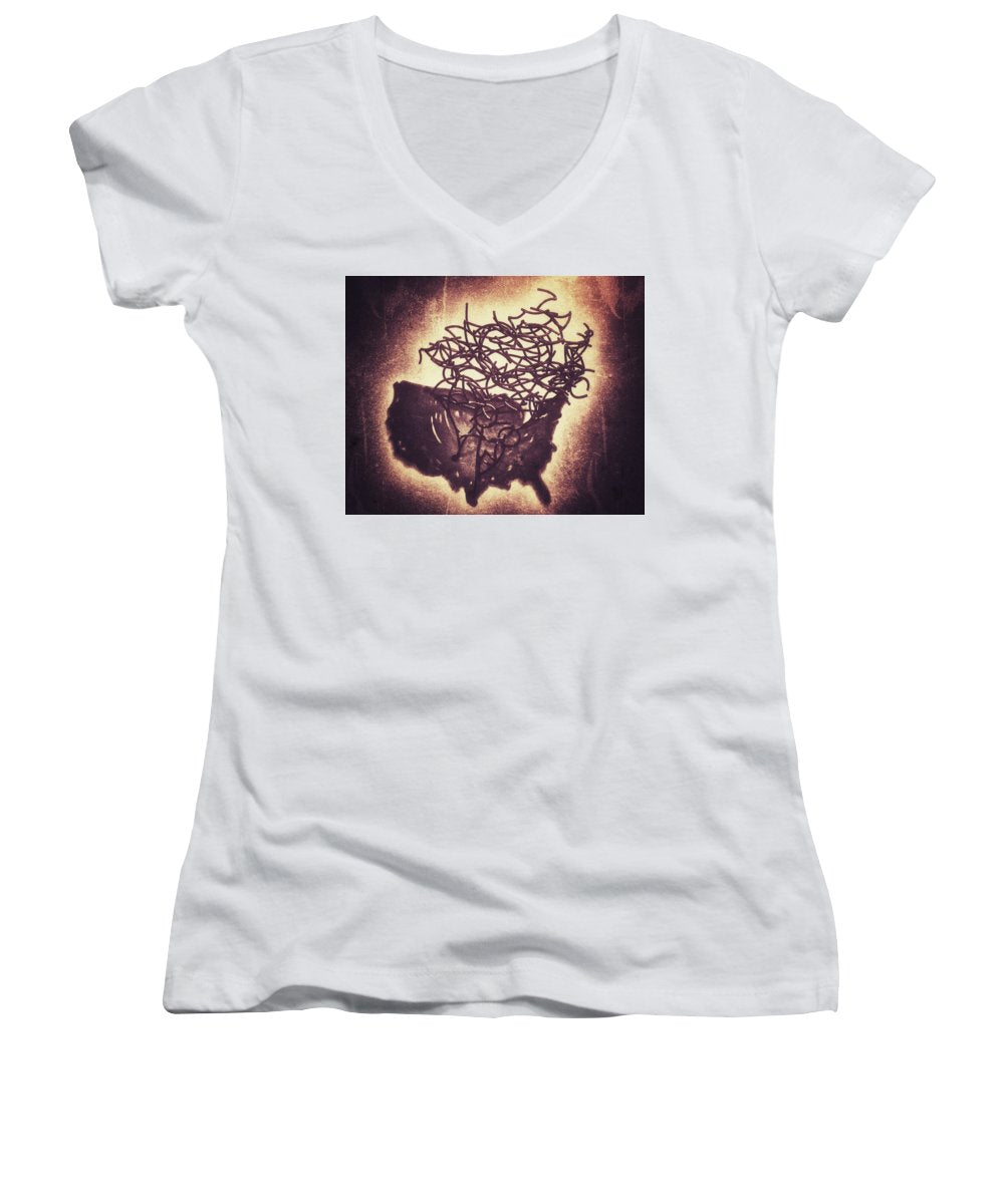 Chaos in the US - Women's V-Neck