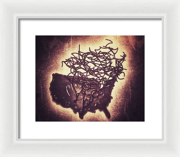 Chaos in the US - Framed Print