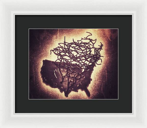 Chaos in the US - Framed Print