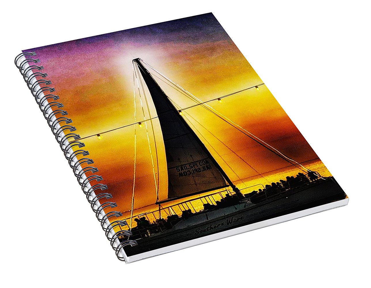 Come Sail Away - Spiral Notebook