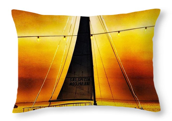 Come Sail Away - Throw Pillow