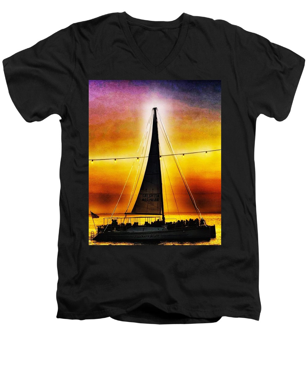 Come Sail Away - Men's V-Neck T-Shirt