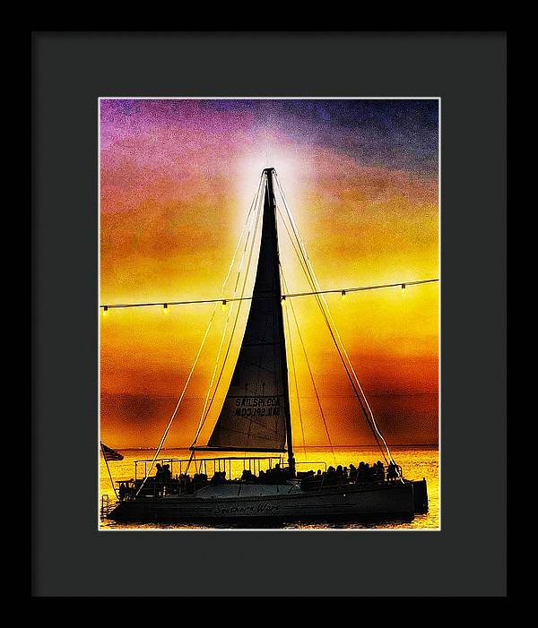 Come Sail Away - Framed Print