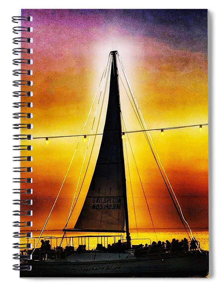 Come Sail Away - Spiral Notebook