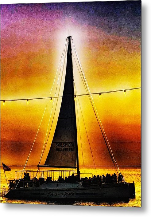 Come Sail Away - Metal Print