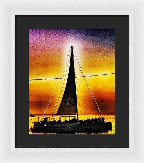 Come Sail Away - Framed Print