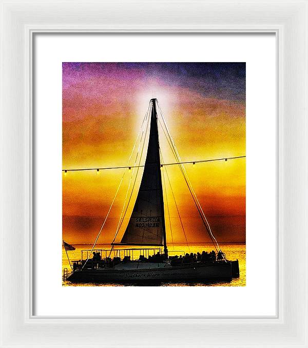 Come Sail Away - Framed Print