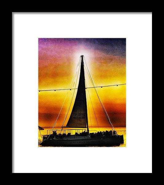 Come Sail Away - Framed Print