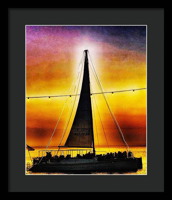 Come Sail Away - Framed Print