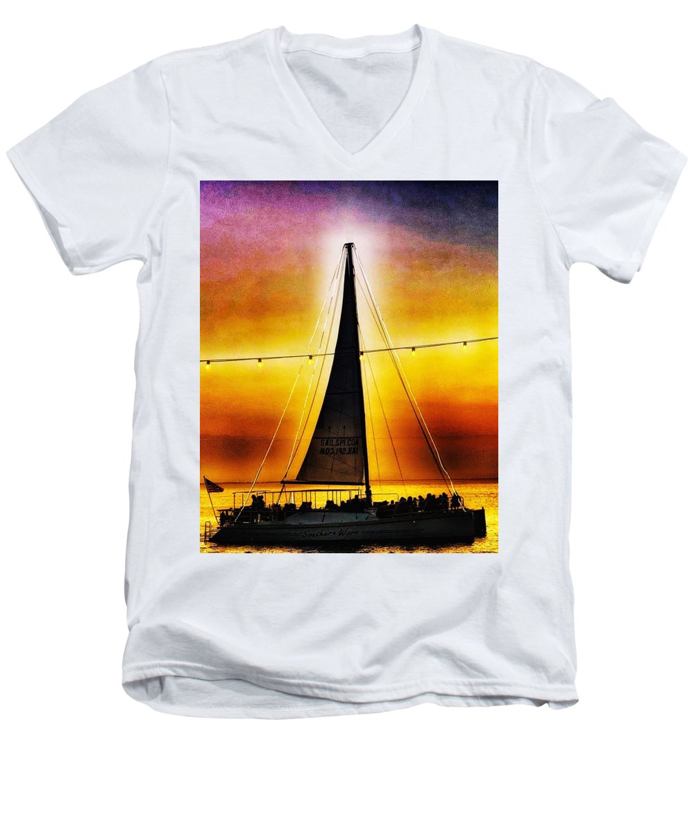 Come Sail Away - Men's V-Neck T-Shirt