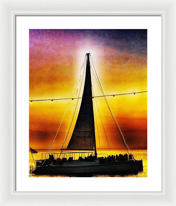 Come Sail Away - Framed Print