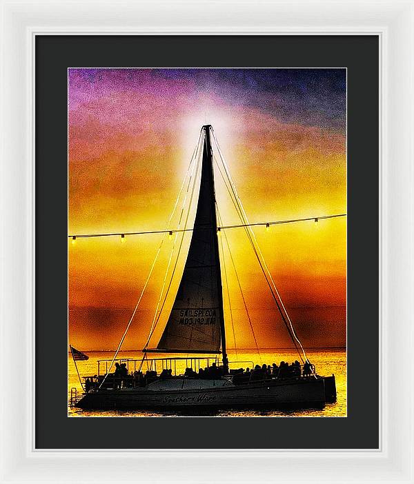 Come Sail Away - Framed Print