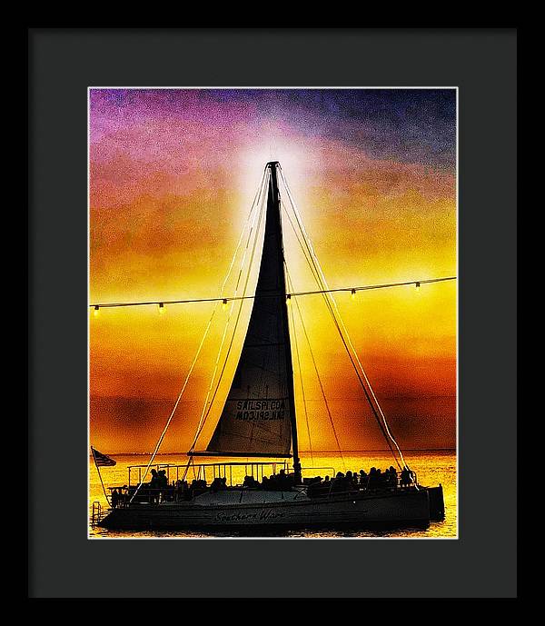 Come Sail Away - Framed Print