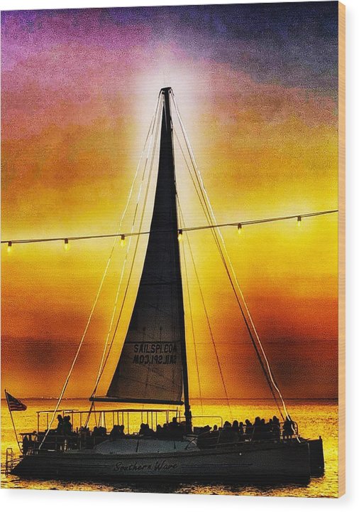 Come Sail Away - Wood Print