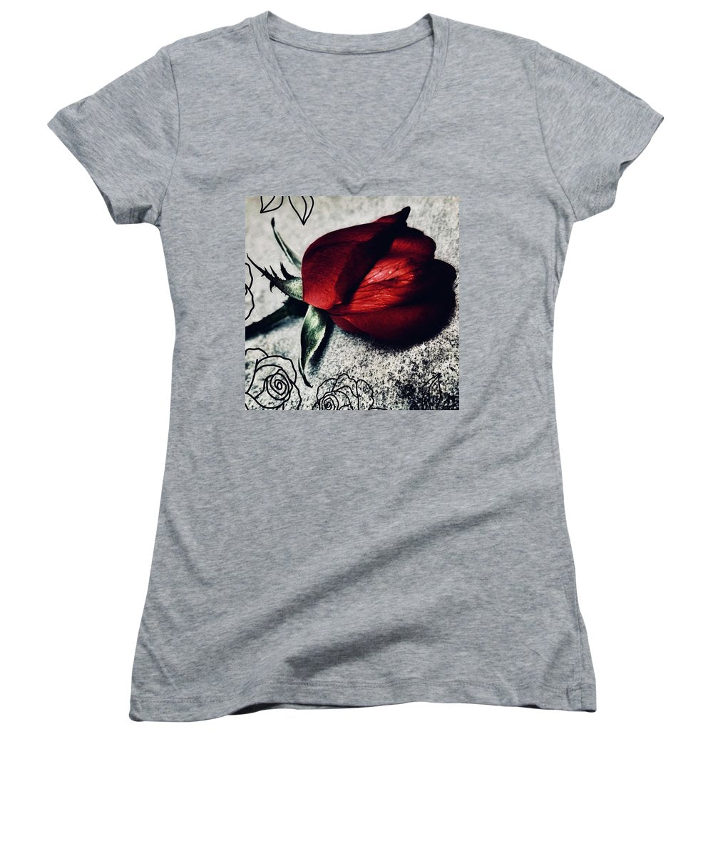 Coming Up Roses - Women's V-Neck