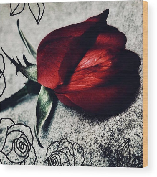 Coming Up Roses - Wood Print