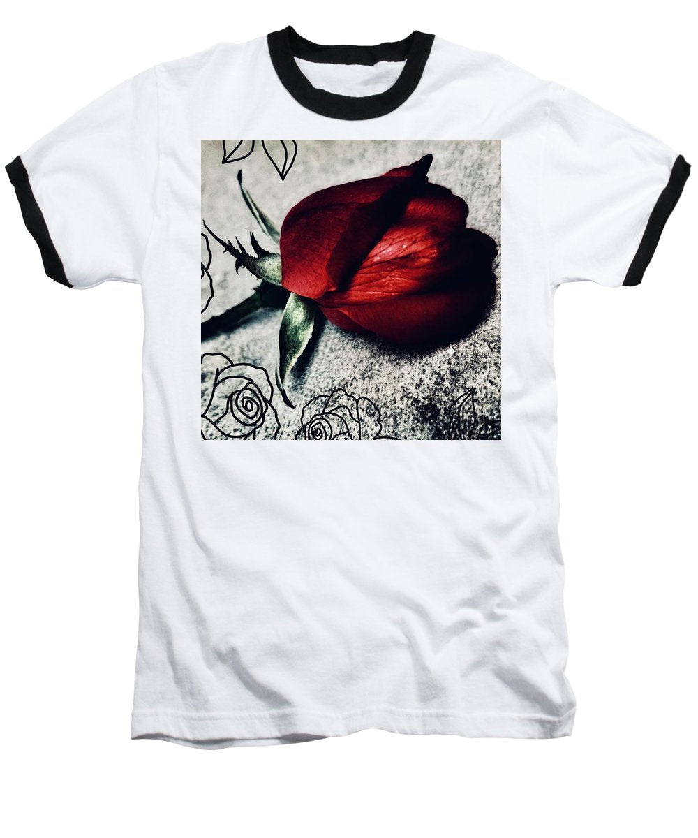 Coming Up Roses - Baseball T-Shirt