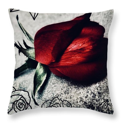 Coming Up Roses - Throw Pillow