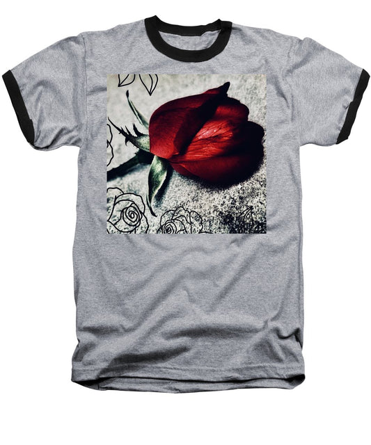 Coming Up Roses - Baseball T-Shirt