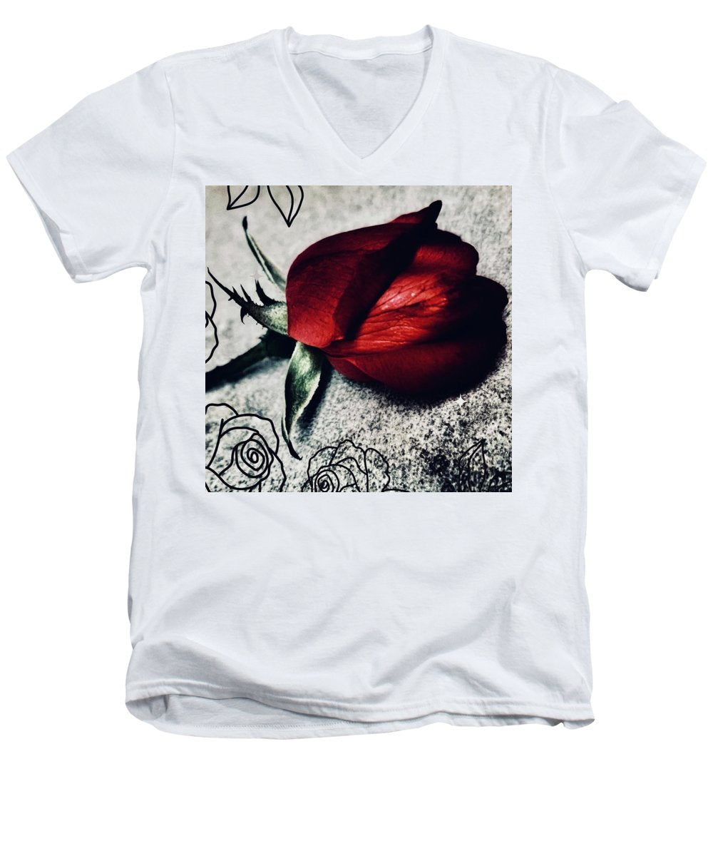 Coming Up Roses - Men's V-Neck T-Shirt