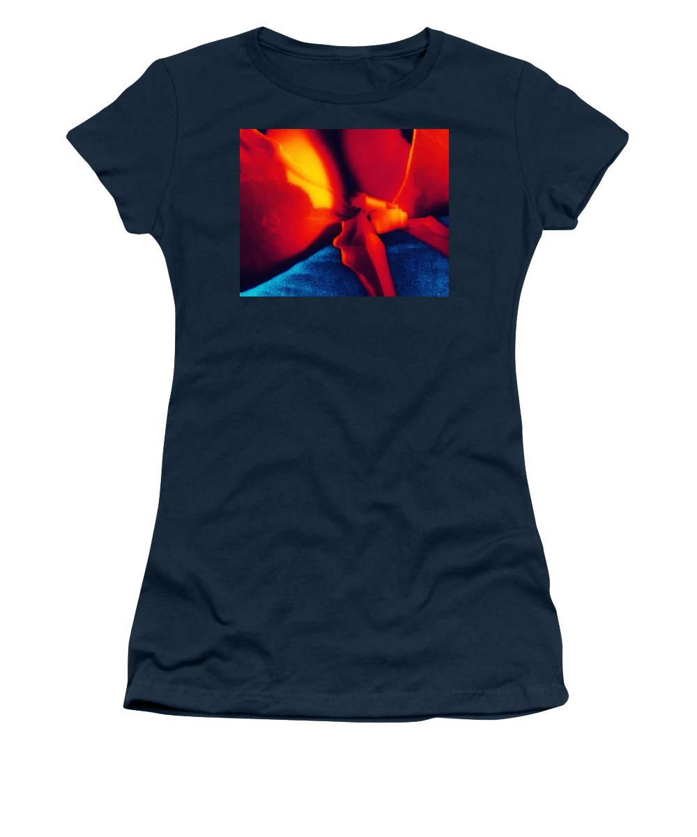 Denim, Ribbon and Lace - Women's T-Shirt