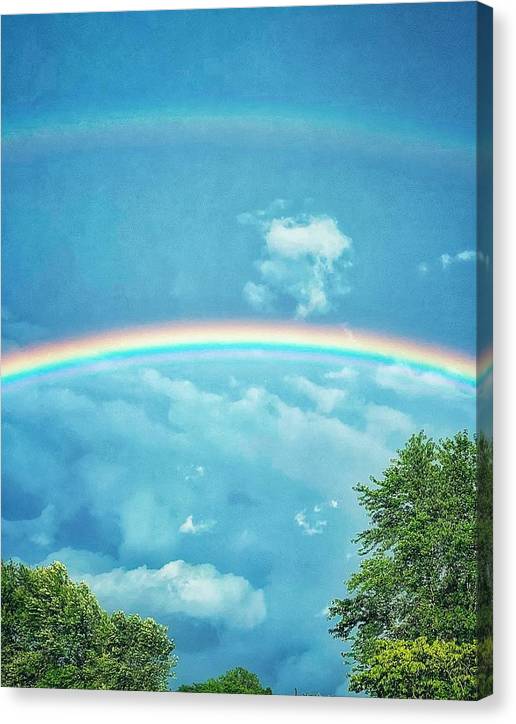 Double Rainbow - Canvas Print