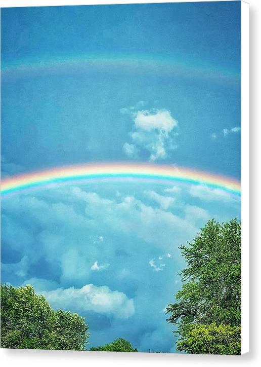 Double Rainbow - Canvas Print