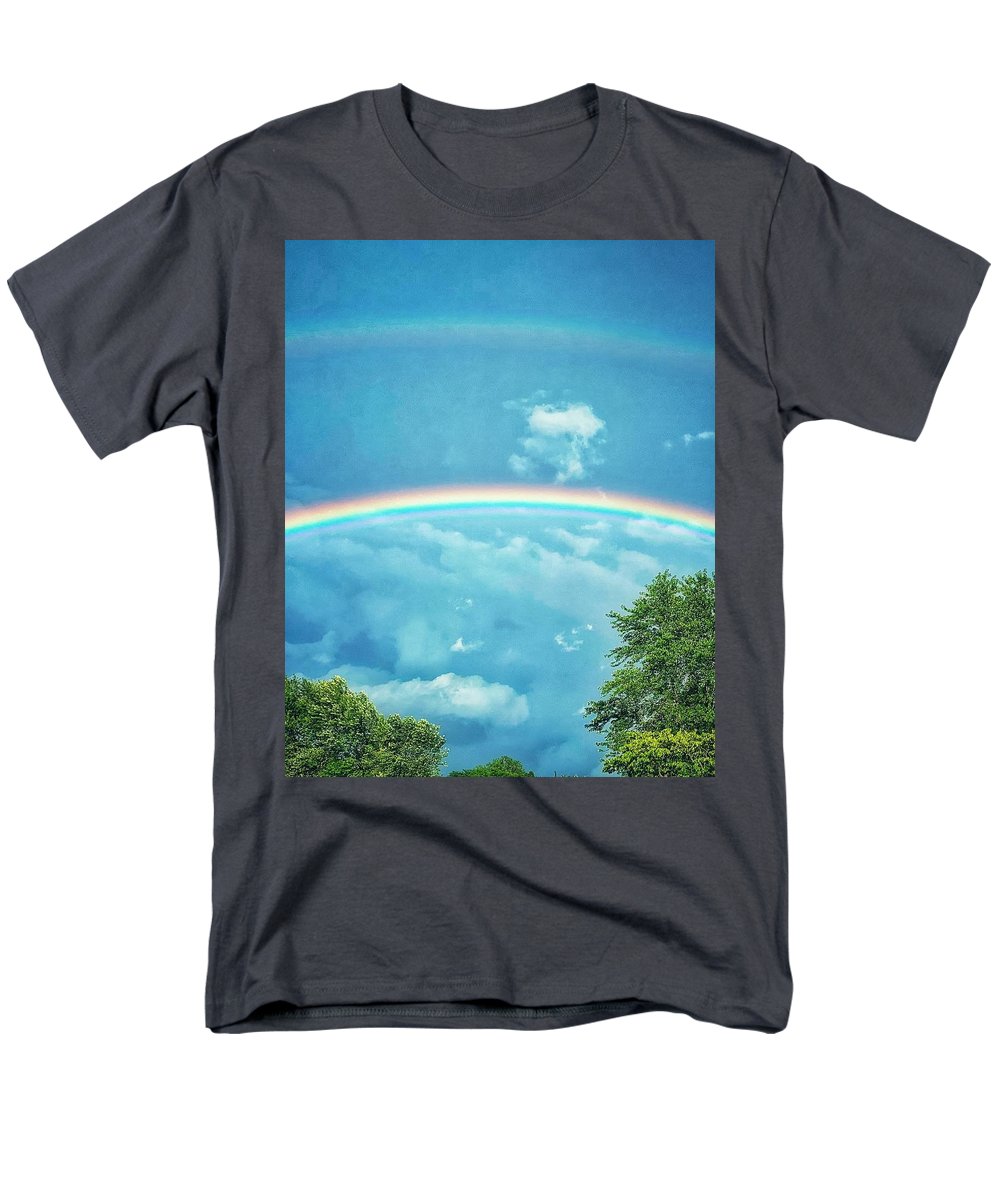 Double Rainbow - Men's T-Shirt  (Regular Fit)