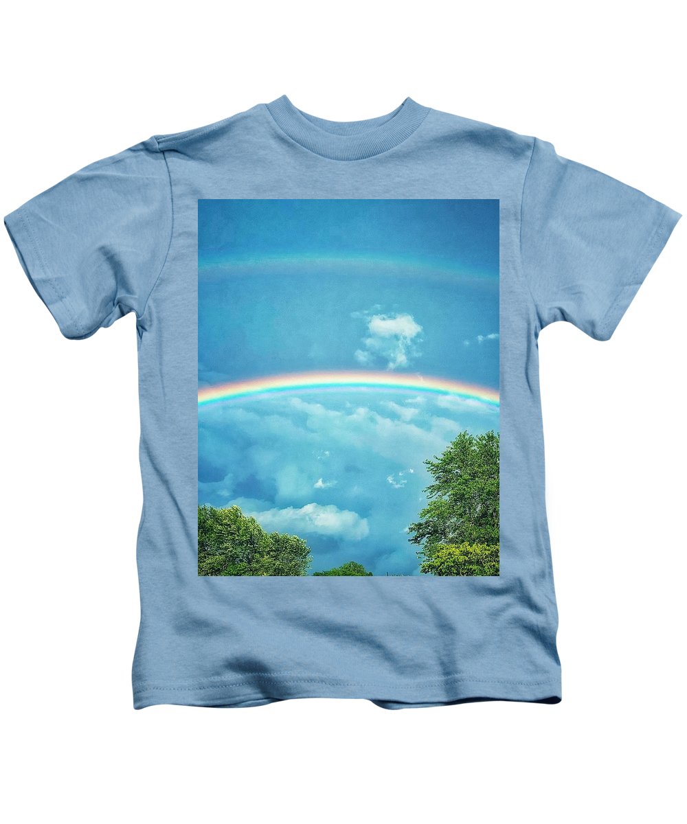 Double Rainbow - Kids T-Shirt