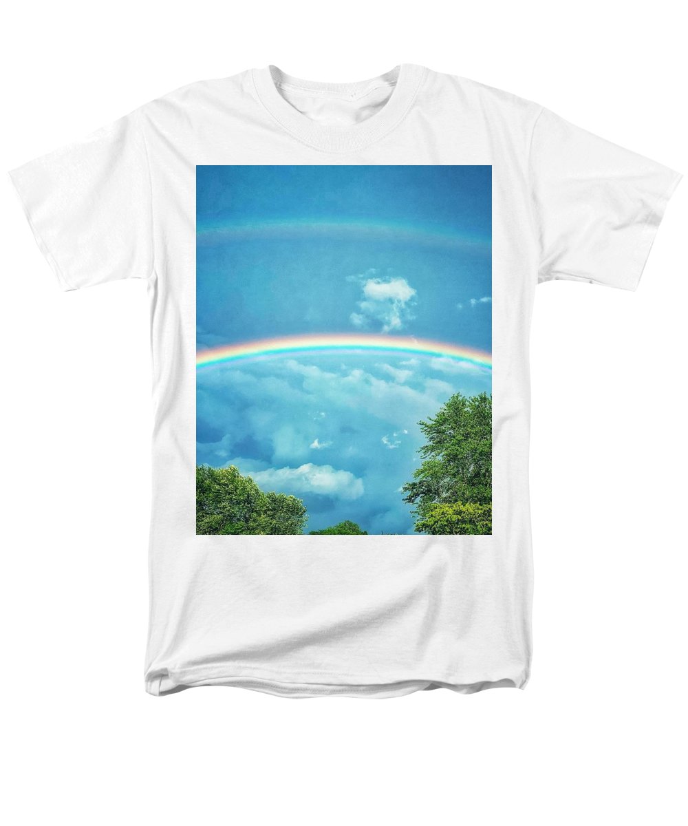 Double Rainbow - Men's T-Shirt  (Regular Fit)