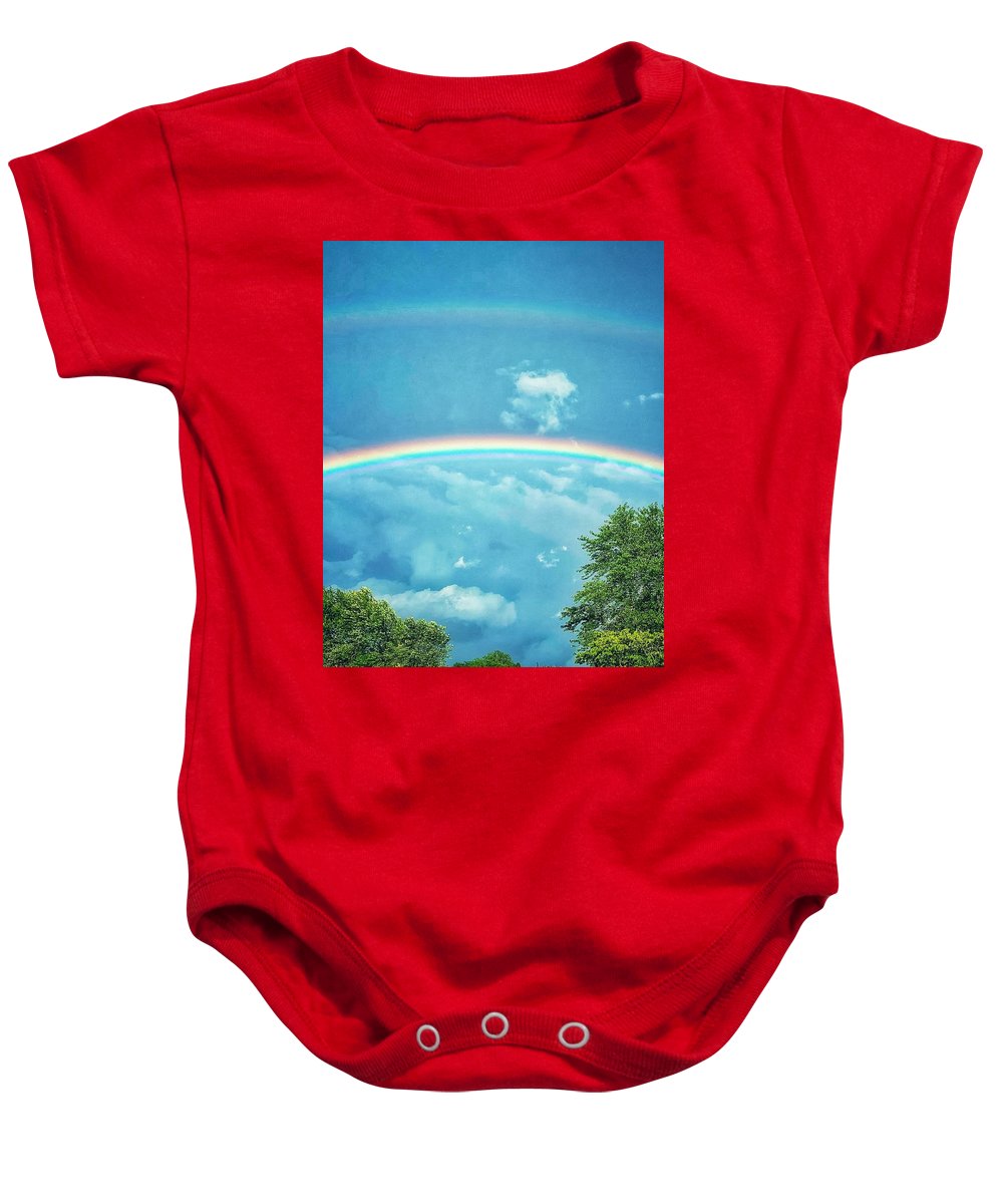 Double Rainbow - Baby Onesie