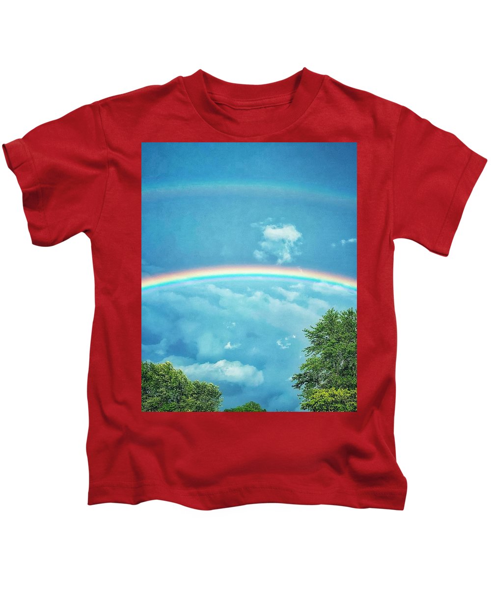 Double Rainbow - Kids T-Shirt