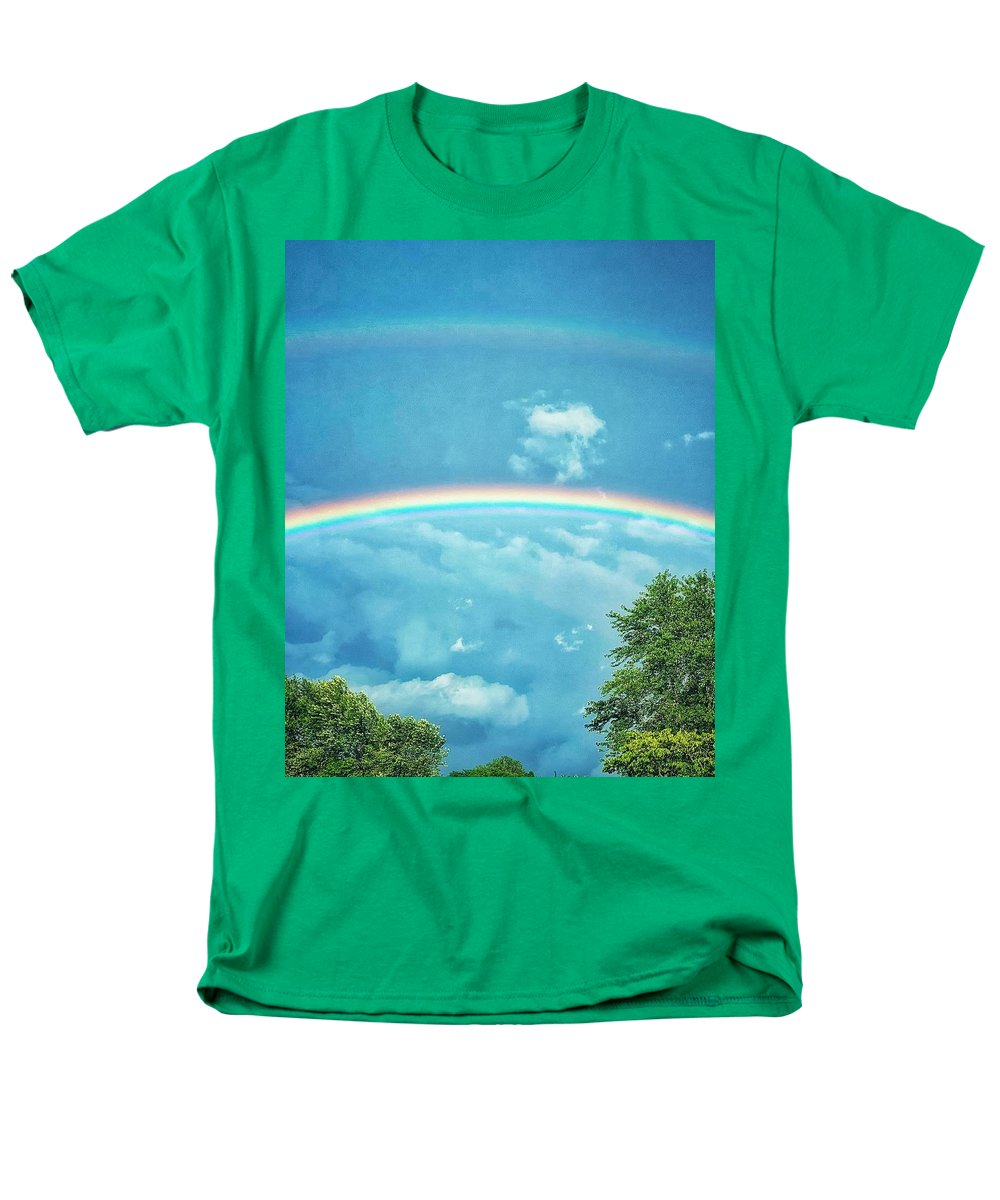 Double Rainbow - Men's T-Shirt  (Regular Fit)