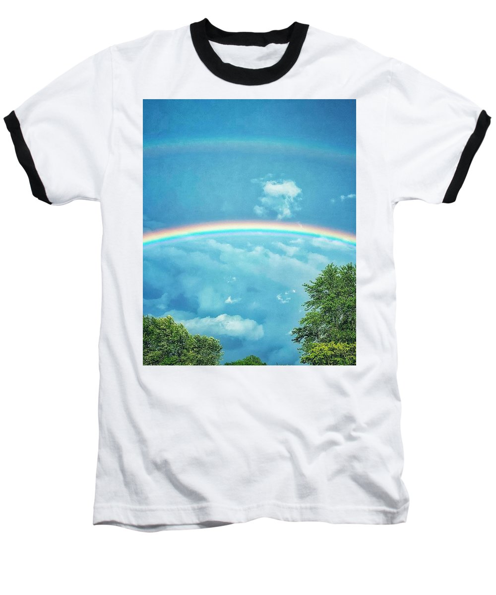 Double Rainbow - Baseball T-Shirt