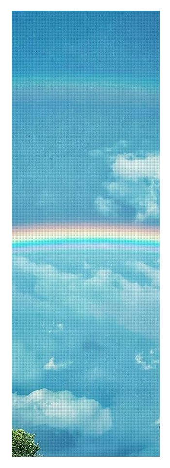 Double Rainbow - Yoga Mat